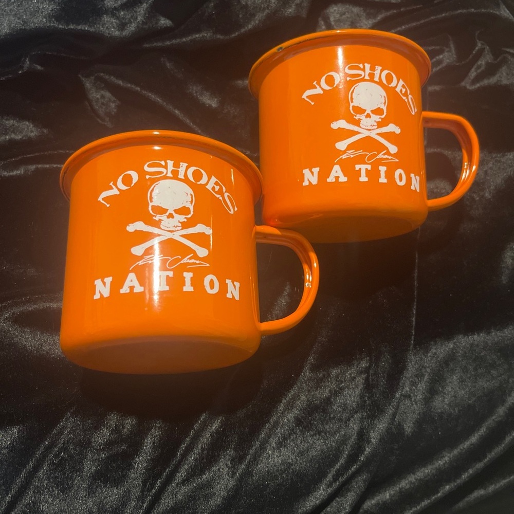 No Brand Orange Mug Set